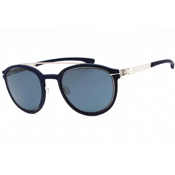 NEW IC! BERLIN No-Comply RH0026H 169 SUNGLASSES BLUE MEN EYEWEAR